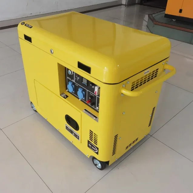 

3-12KVA Home Use Super Silent Portable Generator, Emergency Power Supply with Low Noise Design, Multiple Power Options