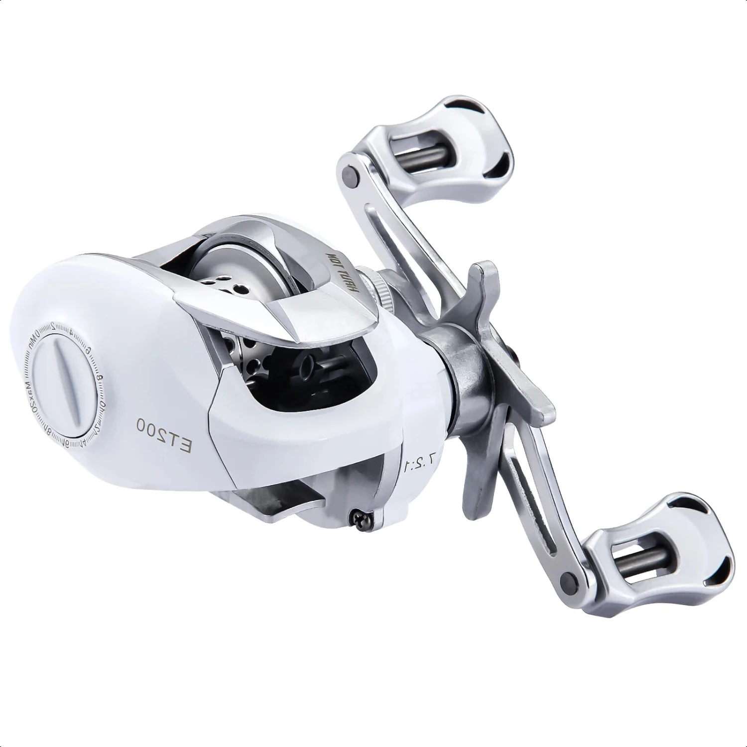 

Durable and Reliable High-Speed Baitcasting Reel for Passionate Freshwater Fishing Enthusiasts - 7.2:1 Gear Ratio, 15lbs Drag Sy