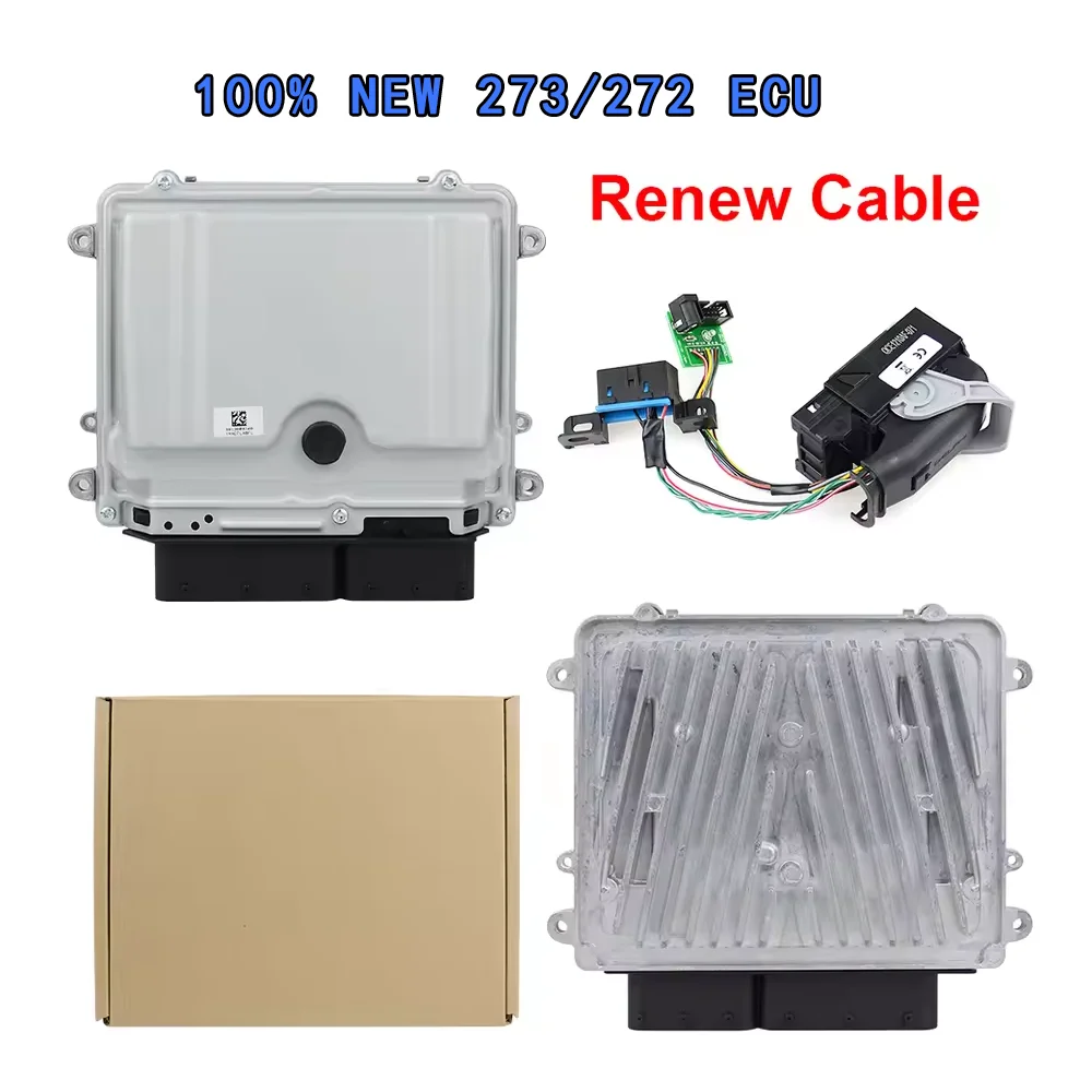 273 - 272 لمرسيدس ME9.7 ME 9.7 ECU ECM محرك برمجة الكمبيوتر في الوقت المناسب جميع سلسلة 237 المحرك 4.6L 4633CC V8 #2