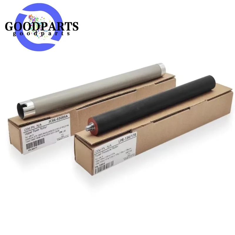 

1set. Upper Fuser Roller + Lower Pressure Roller Kit For Xerox WorkCentre 5225 5325 5330 5335 WC123 128 C133 M133 Fuser Unit