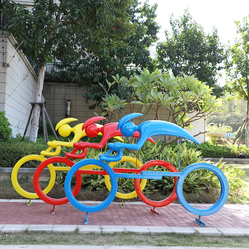 Patung lanskap taman