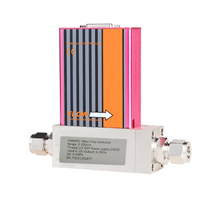 FMM501 High precision micro variable area air flow controller gas mass flowmeter Ammonia  hydrogen mass flow meter