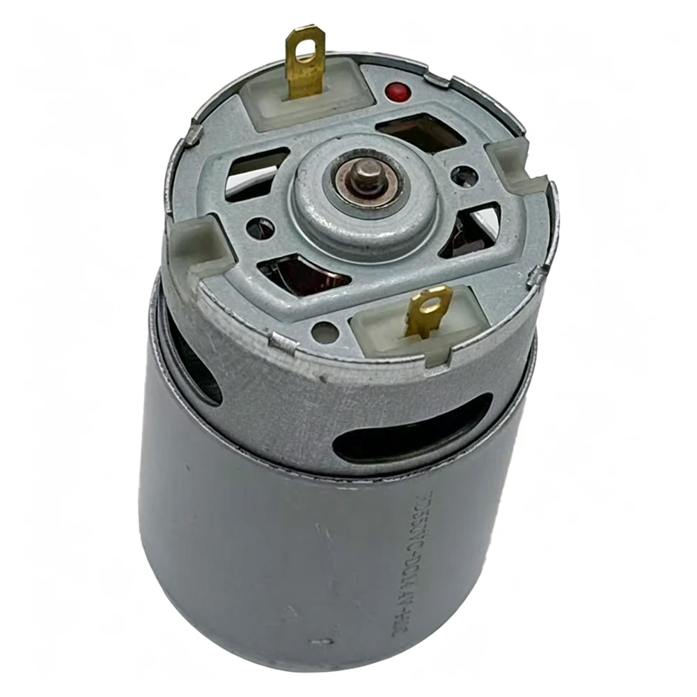 /14.4V /RS550 /Motor 10 Tooth Single Hand Saw Power Tool Engine For 4 6 8 Inch Cutting Machine Replacement Parts Silver Metal
