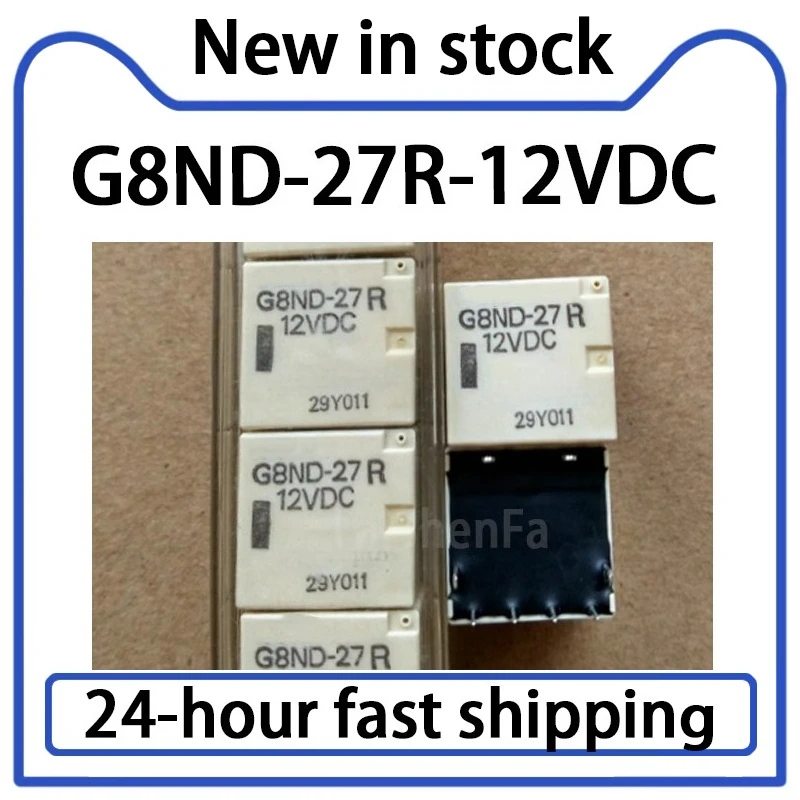 10PCS G8ND-27R-12VDC G8ND-27R 8-Foot Window Lift 12VDC Relay Stock