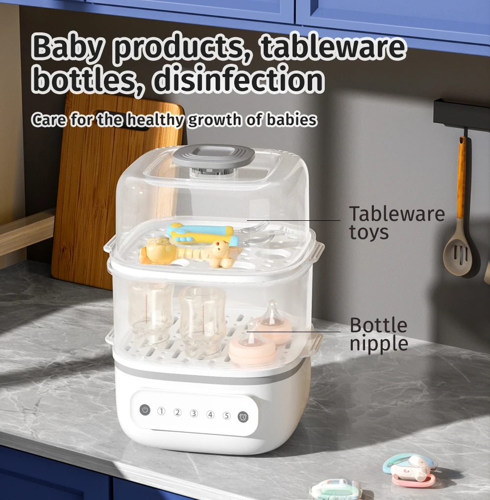 Supports Customized 2 Layer El - огляд і ціна Baby Food Maker And Steamer