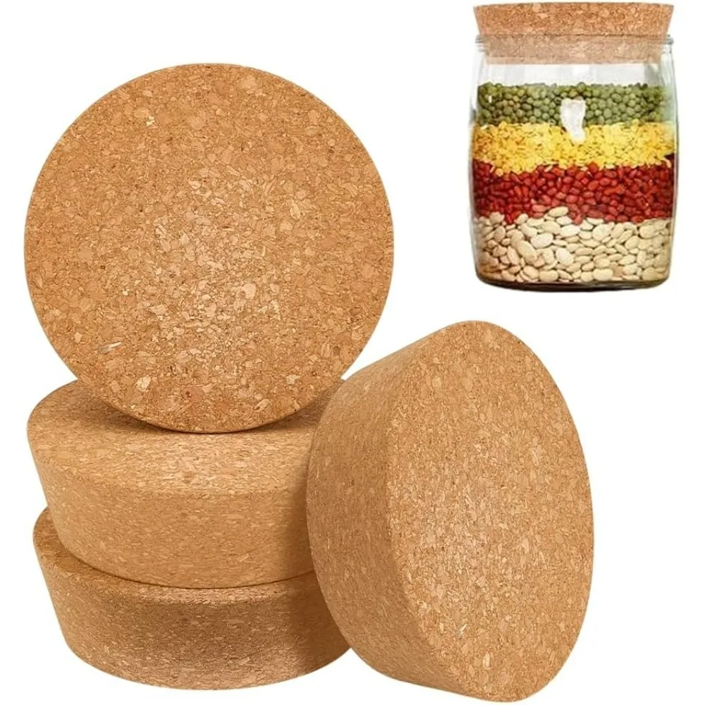 

4 шт. большие пробки 3,4 ~ 3,9 дюйма пробки для пробковых бутылок, конические пробки, пробки, крышки для консервных банок, деревянные конические пробки, деревянные