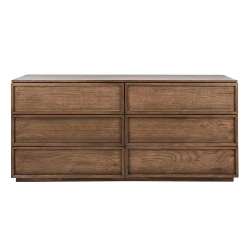 

Modern Home Furniture, Bedroom Furniture American Style, Wooden Storage 6 Drawer Dresser