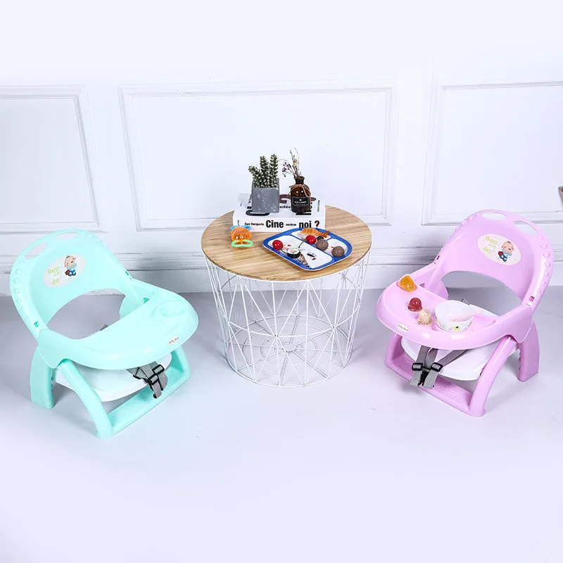 Baby dining chair multifunctional with sound BB detachable children eating dining chair cartoon infant portable stool