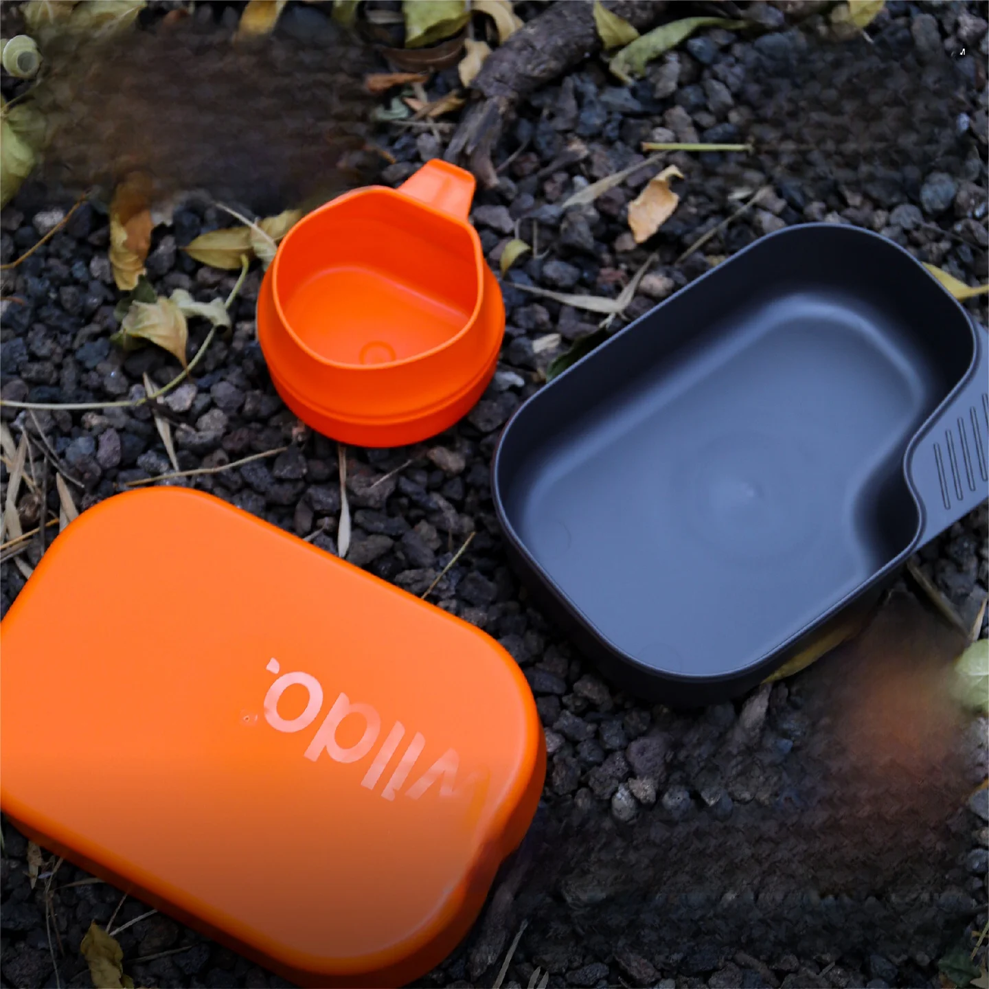 

Ultra-Light Environmental Protection Outdoor Travel Hiking Portable Storage Picnic Lunch Box Basic Model Wildo Dinnerware