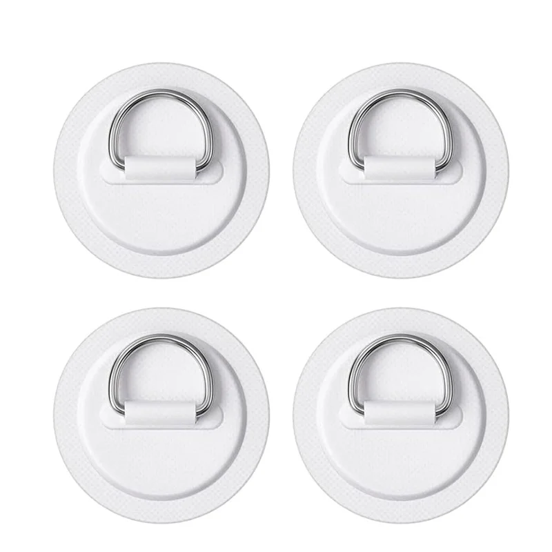 4 stuks surfplank PVC patch roestvrijstalen D-ring voor kajak opblaasbare bootaccessoires
