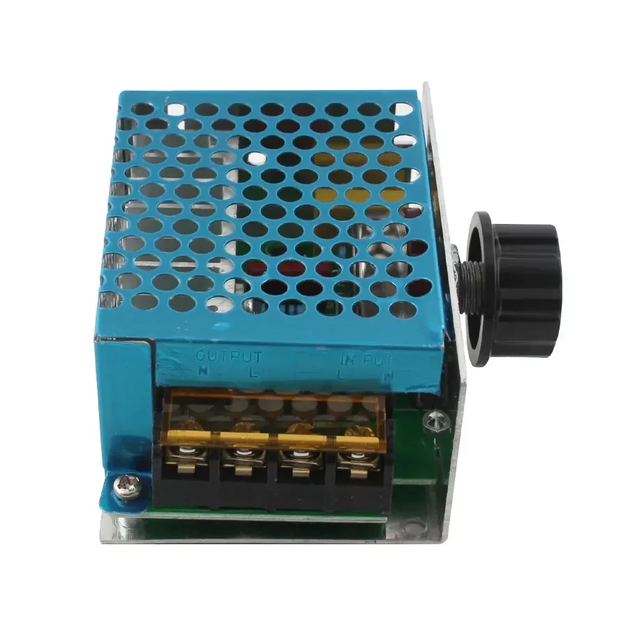 1Pcs 4000W High-Power Voltage Regulator for AC Motor Control with Dimming, Speed Regulation, and Temperature Control
