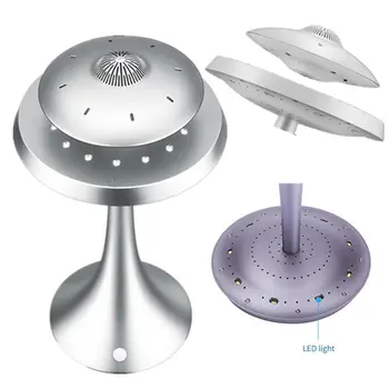Magnetisk levitation smart högtalare trådlös laddning 3D surroundljud UFO UFO-ljud magnetisk levitation Bluetooth-högtalare 10 best sales Planar magnetic speaker - №9