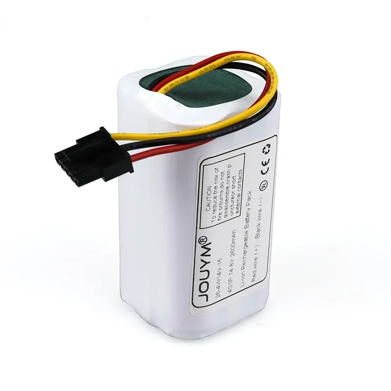 14.4V Vacuum Cleaner Battery 2600mAh Replacement Lithium-ion Battery For Xiaomi Mi Robot Vacuum-Mop