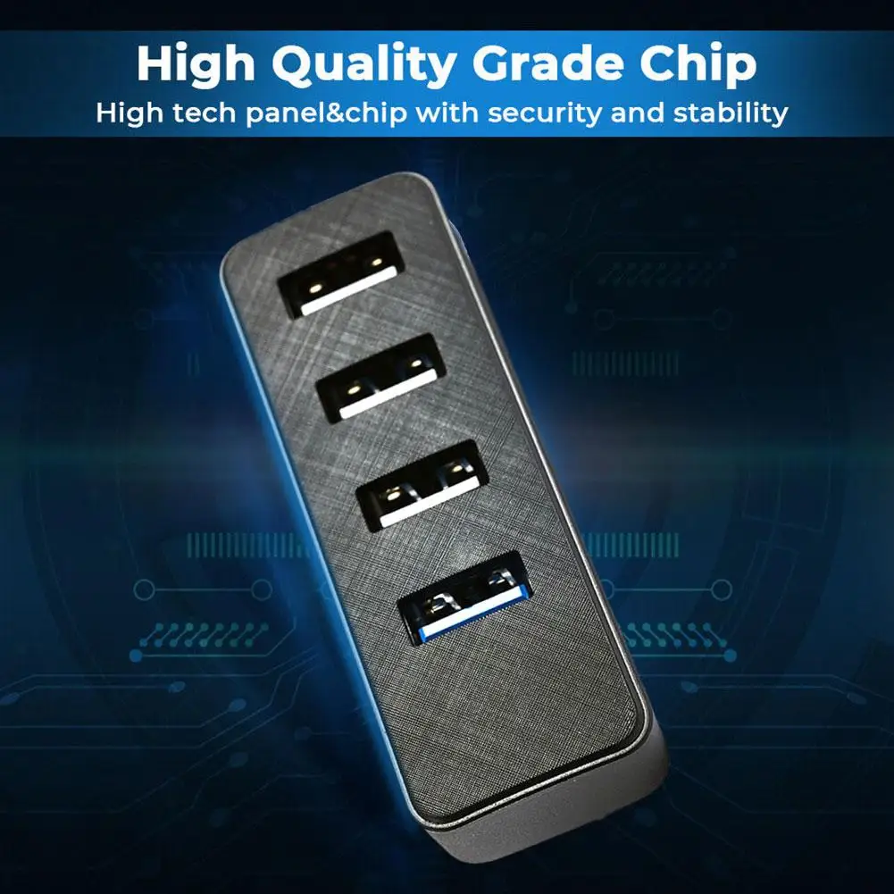 Docking Station For Tesla Model 3+ Highland 2024 Glove Box USB Hub Expansion Dock Fast Charging New Model3 Car Accessories