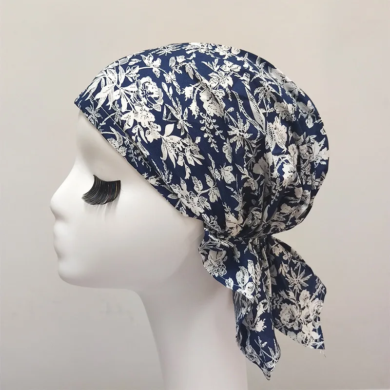 

2026 New Lady Rural Caps Classical Girl Bandanas Women Hip-hop Stretchy Turban Cap Female Headwear Chemo Hat