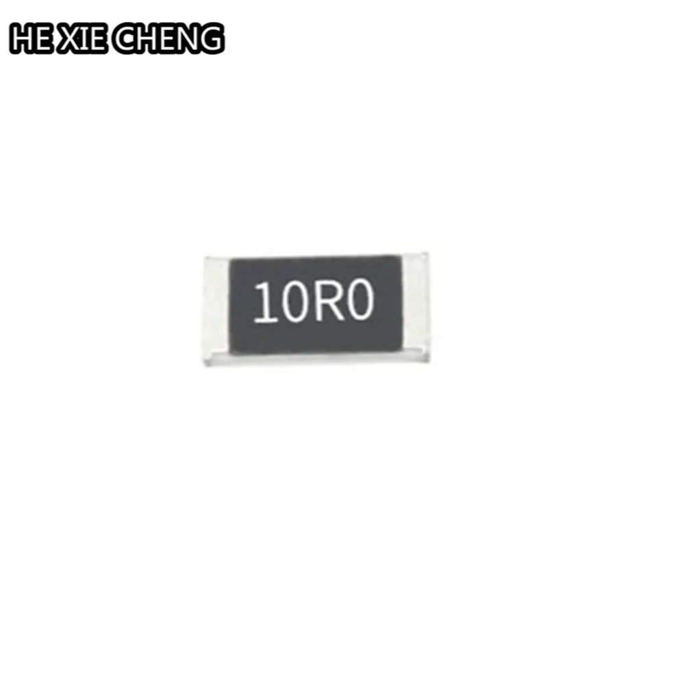 100pcs 0402 0603 0805 1206 1210 2512 SMD Resistor 10 ohm 10R 10R0 1% 1/16W 1/10W 1/8W 1/4W 1/2W 1W