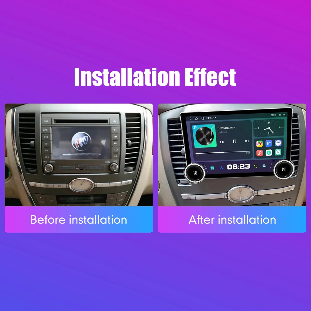 

11,8-дюймовый 2K двойной ручкой 2 Din автомобильный радиоприемник для Honda Lacrosse2006-2009 автомобильный радиоприемник DVD мультимедийный видеоплеер Android Auto Carplay