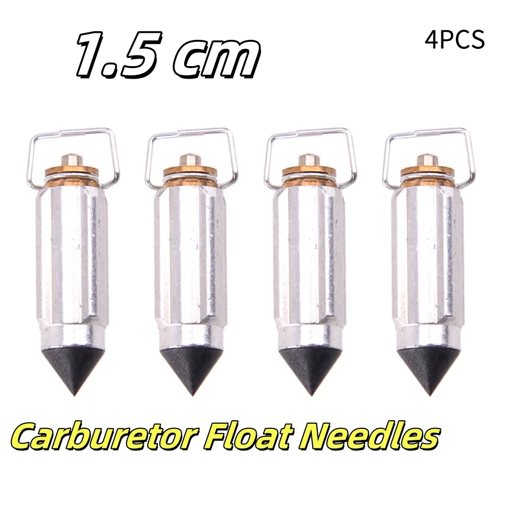 4x Car Carburetor Float Needles Carburetor Float Valve Needle Set Carb Float Needles 1.5 Cm For Suzuki Gs500e Gsx600f For Katana