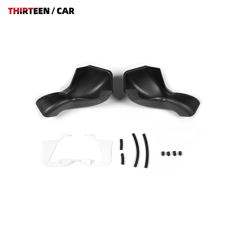Dry Carbon Fiber Scoops Matte Air Intake Plenum Interior Decoration System Carbon Fiber Engine Hood for BMW M3 M4 G87 G80 G82