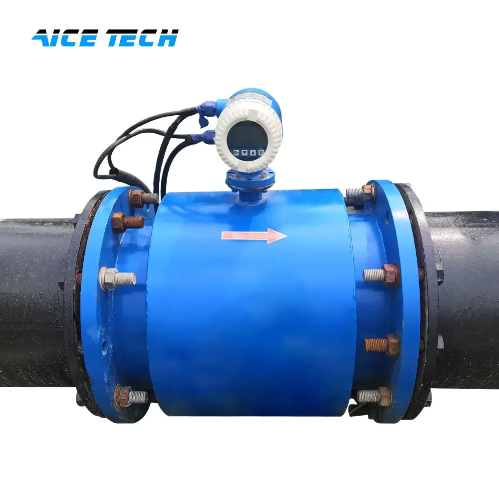 Flow Meter Magnetic Type  Electromagnetic Flow Meter Flange Type