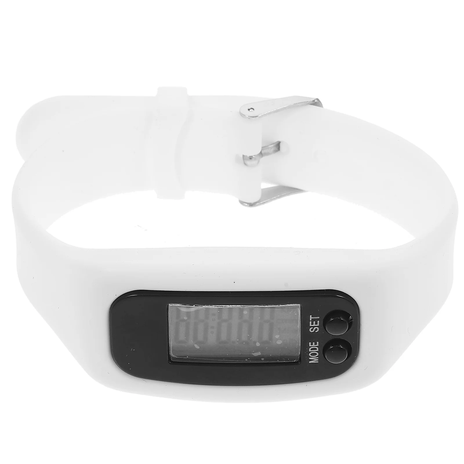 

Watch Sports Pedometer Bracelet Wristwatch Wristband White Calories Monitor Child