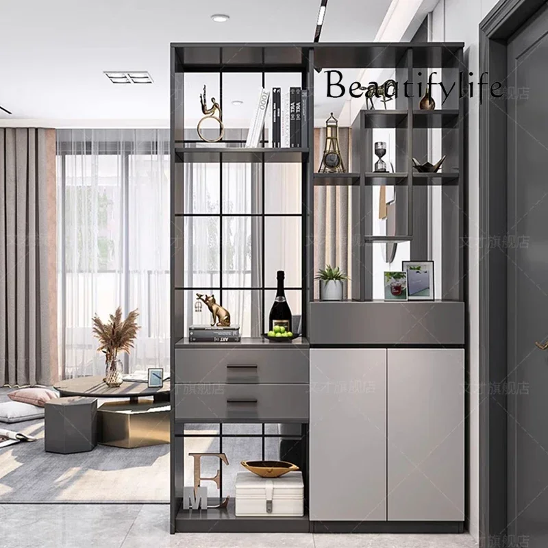 O Hj Luxury Wood Living Room Cabinets Mobile Filing Storage Bookshelf Cabinets Shoe Drawers Wine Curio Cajonera Trendy Furniture