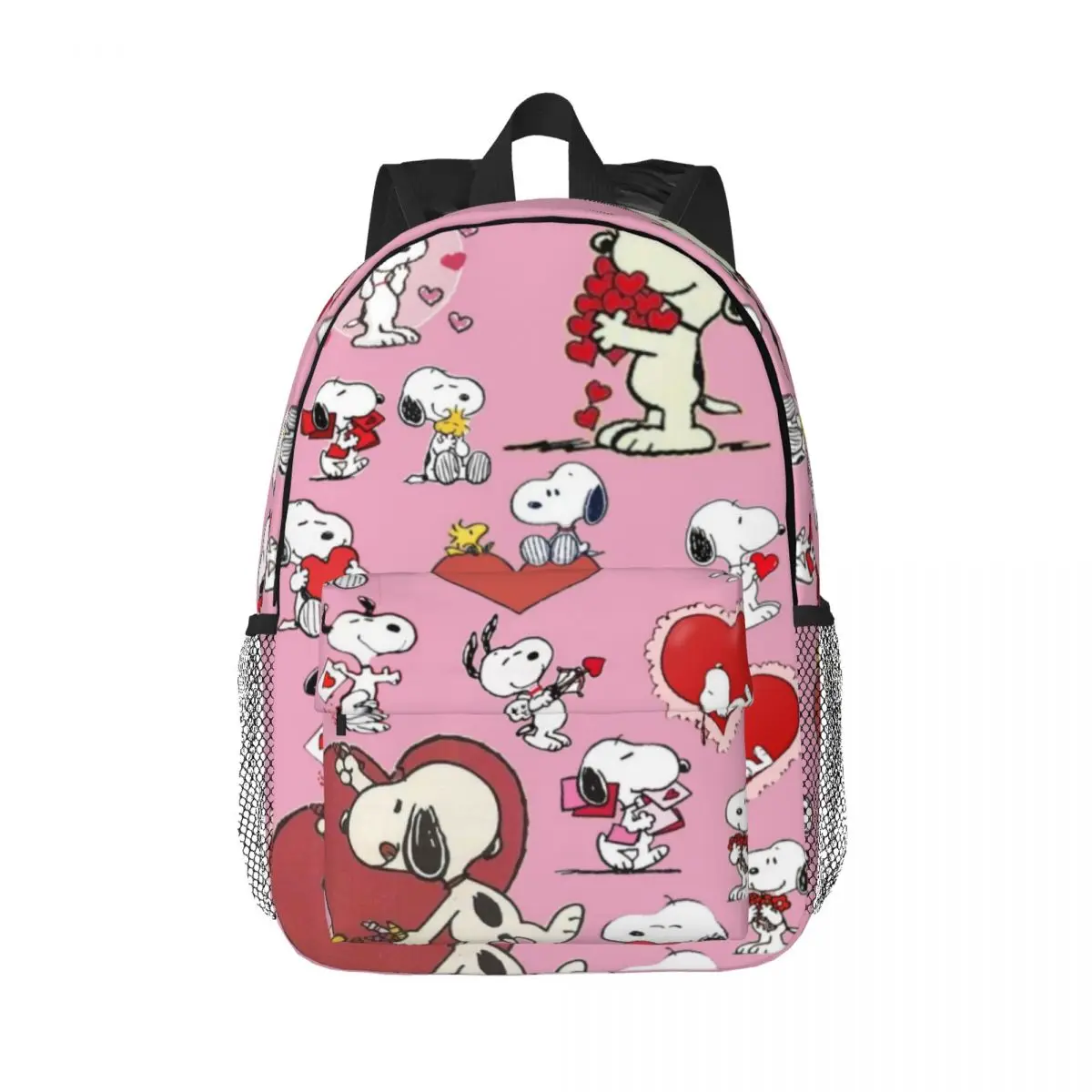 

Snoopy 15-Inch Waterproof Backpack - Lightweight Travel Bag with Multiple Pockets for Organization