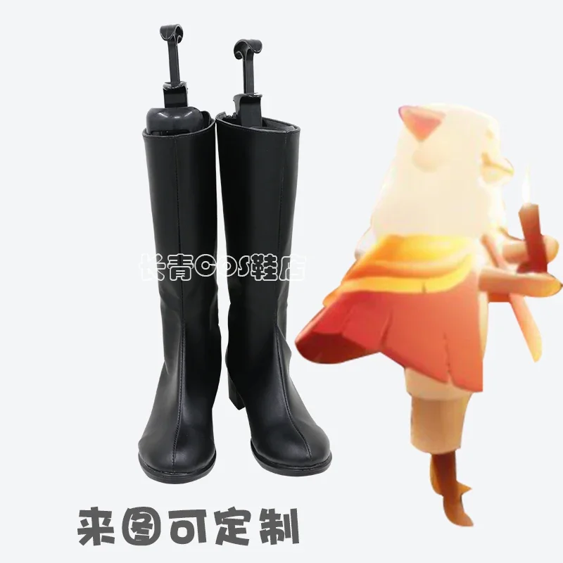 

Game Sky: Children of Light Season of Rhythm Traveling Spirits Valley of Triumph Game Cosplay Black Shoes Boots