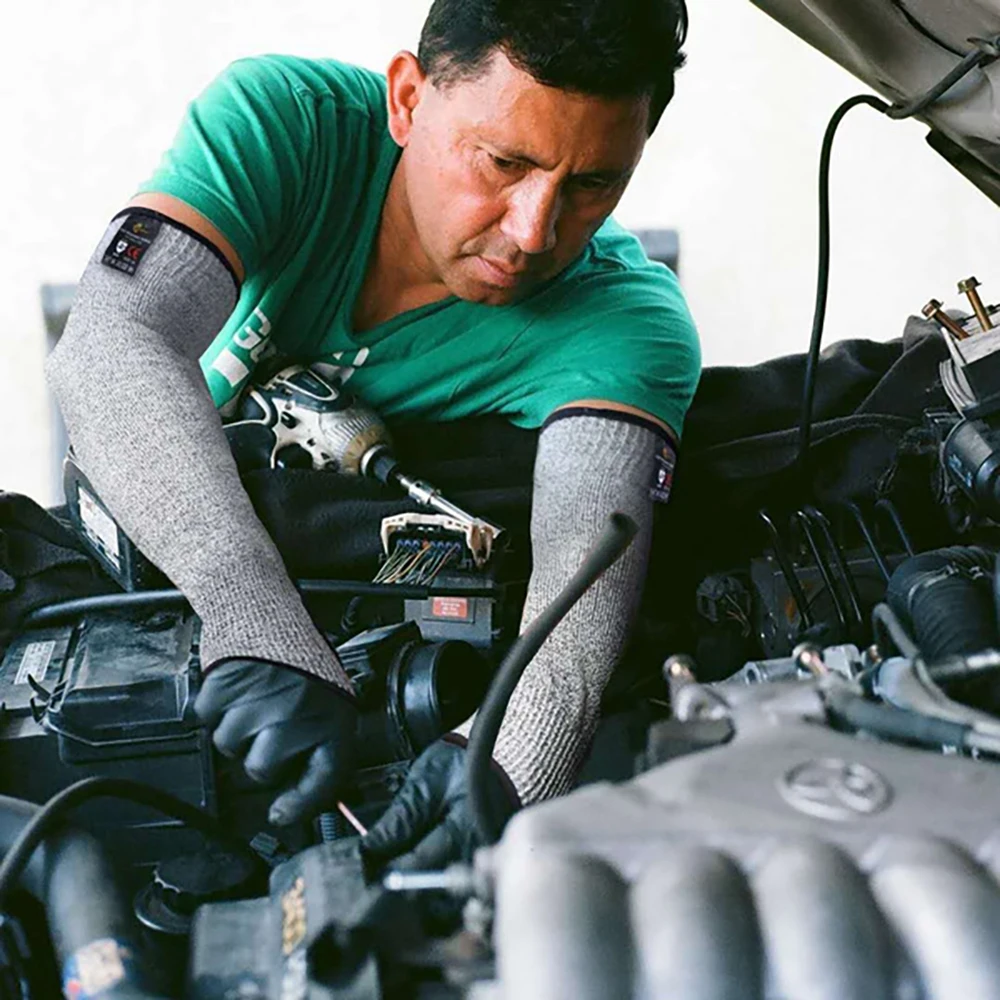 Manicotto del braccio di sicurezza guanti protettivi per il polso del braccio da lavoro protezione antitaglio bracciali protezione del braccio