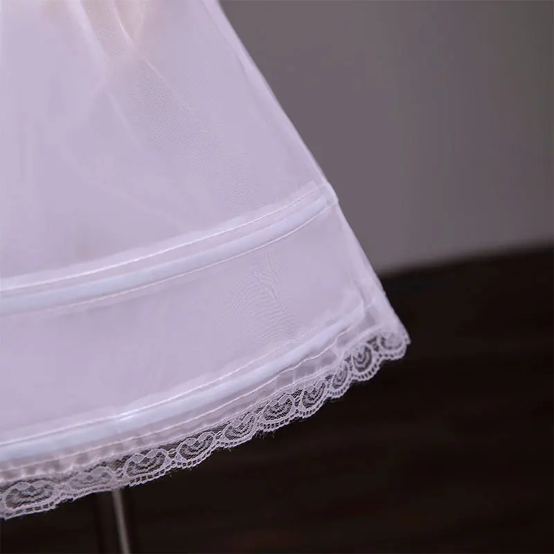 Children's Bustle 1-9 Years Old Short Skirt Bracket Slip Dress Girl Performance Princess Tutu Skirt Skeleton Baby Skirt Support