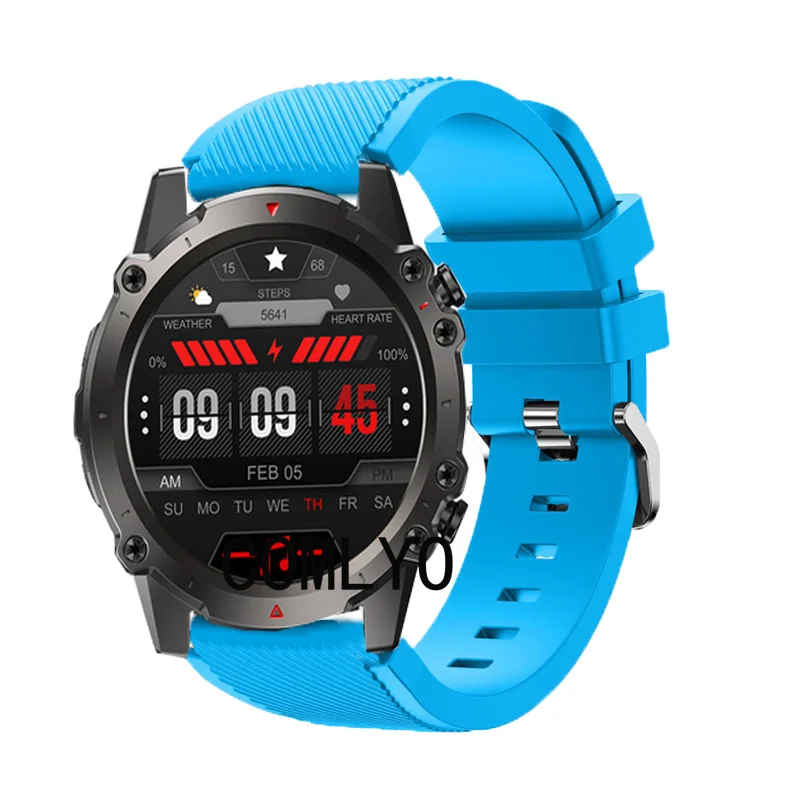 3in1 for Zeblaze Vibe 7 lite Smart Watch Strap Band Silicone Replacement Bracelet Screen Protector Films
