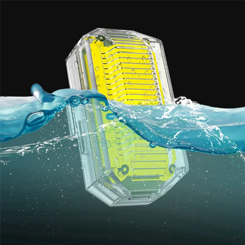 ABHZ-Lampu Strobo untuk Mobil Motor Lampu Peringatan Anti Tabrakan Flash Led Remote Control Nirkabel Tahan Air untuk Mobil Sepeda