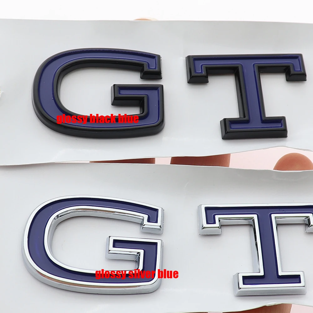 ملصق شعار سيارة ABS GTE ثلاثي الأبعاد ، شارة مصد الذيل ، شعار صندوق السيارة الخلفي ، إكسسوارات ، DZ