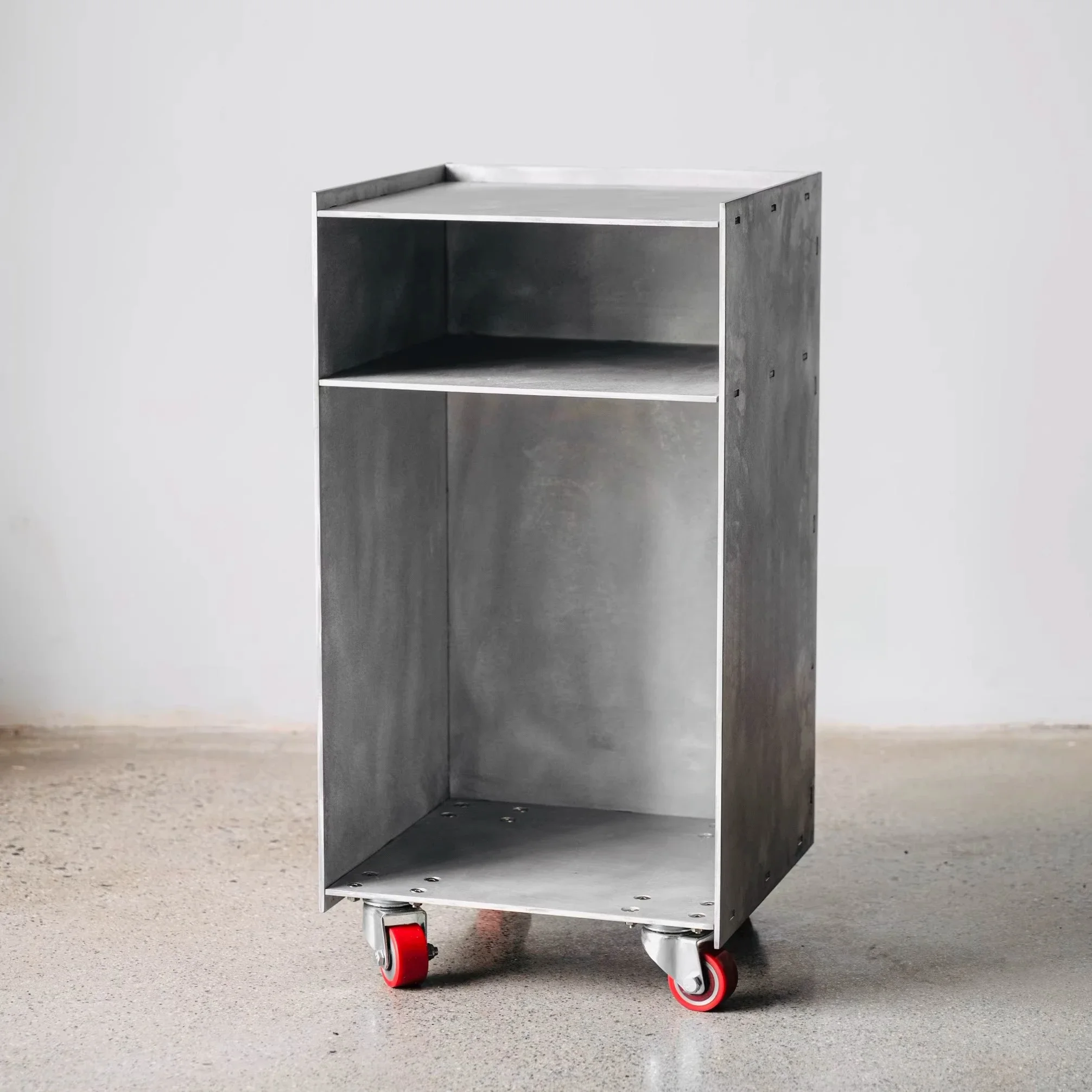 Mortise and tenon solderless solid all-aluminum cabinet, movable side cabinet, rich in size