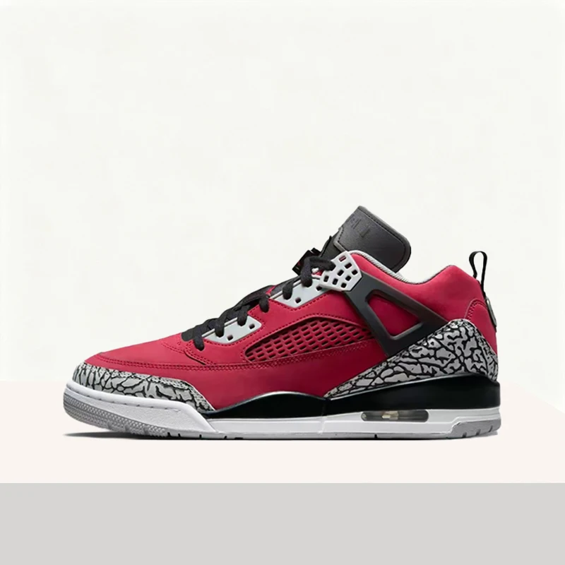 Nike Jordan Spizike Low Men's Retro Basketball Sneakers: Stylish, Cushioned, Comfortable Low-Top Design FQ1759-600