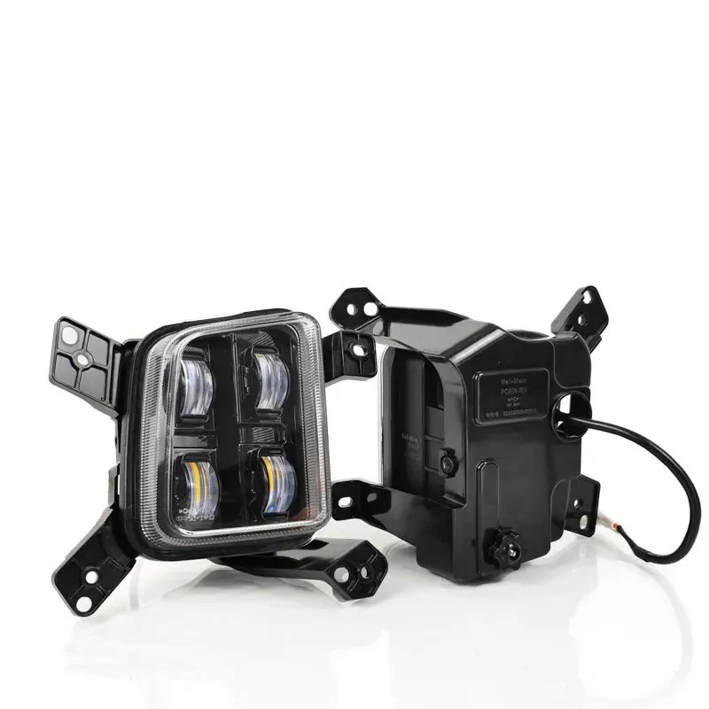 Front Lens Fog Lamp Assembly Led High Brightness Golden Eye Fog Light Modification Accessories For GWM Cannon Alpha/Poer Sahar