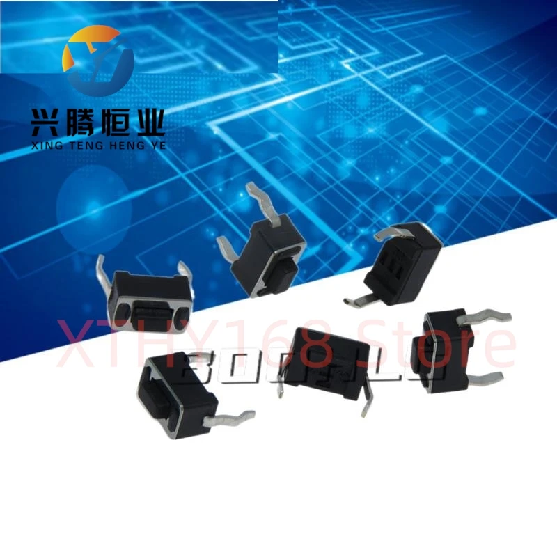

100pcs 3*6*4.3 mm Panel PCB Momentary Tactile Tact Push Button Micro Switch 2 Pin DIP Light Touch Keyboard