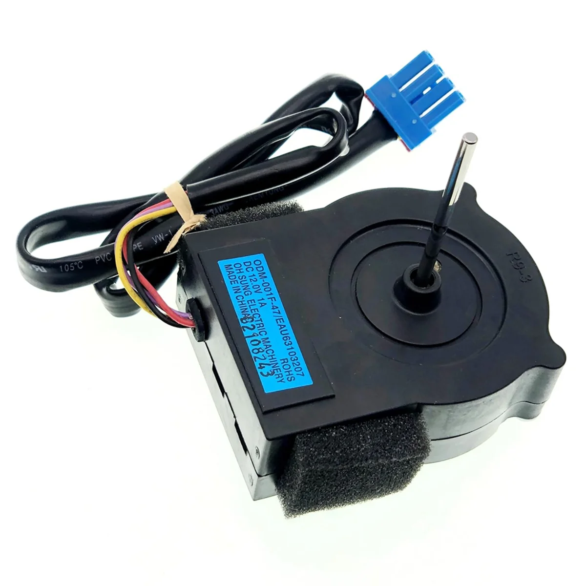 

GET! EAU63103207 Refrigerator Evaporator Fan Motor for Kenmore LG Refrigerator Fan Motor Assembly DC12V 1A