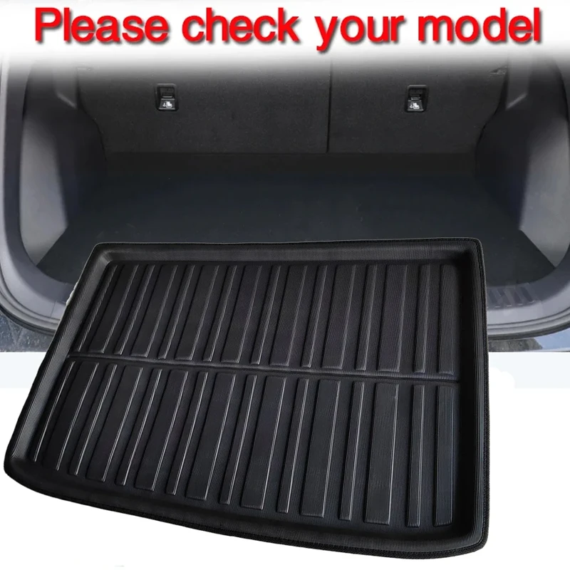 For Ford Equator Sport Accesories 2021~2024 2023 2022 Car Trunk Floor Mat Liner Trunk Waterproof Carpet Storage Pad EVA Material