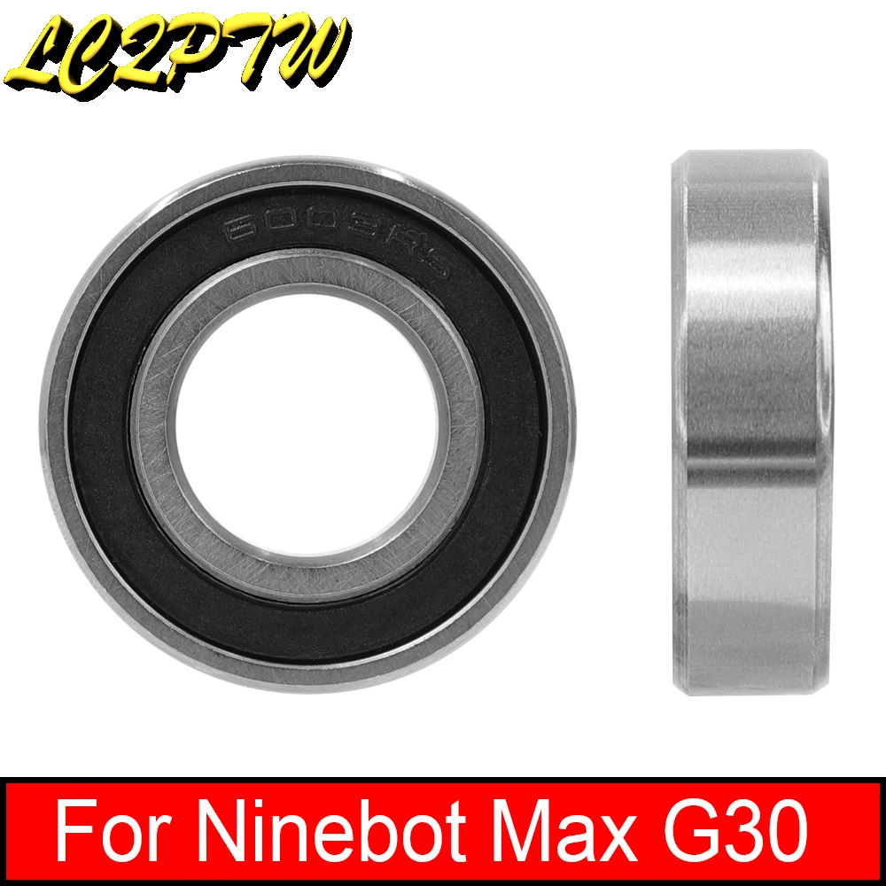 1/2PCS Motor Bearing Electric Scooter 6003RS Rear Wheel Motor Ball Bearings for Segway Ninebot Max G30 Smart Smart Scooter Parts