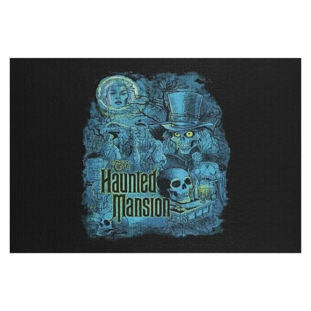 Haunted Mansion T-ShirtThe Haunted Mansion Jigsaw Puzzle Wood Adults Customized Photo Personalized Child Gift Puzzle