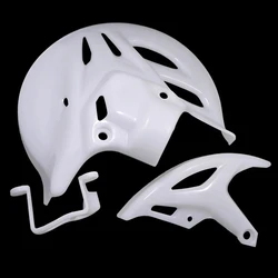 240mm Front Brake Disc Rotor Kits Protector Plate Rear Caliper Guard Cover For Honda Dirt Bike 250f XR 250 450X CRF450R