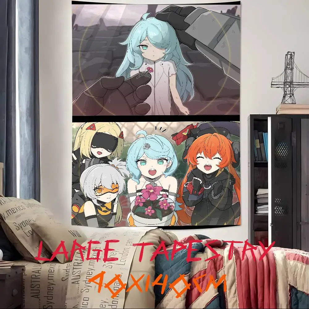 Hot Kawaii Seed Popular Zenless Zone Zero Game Tapestry Popular Room Decoration Wall Tapestry Art Room Home Decor Wall Art Decor