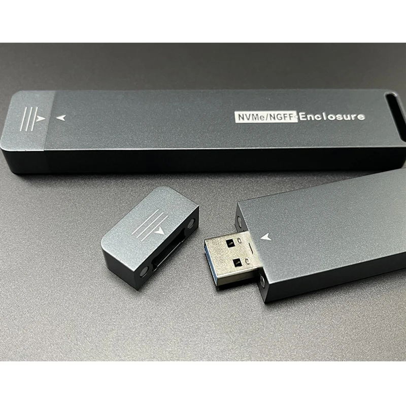 デュアルプロトコルM.2,sata,nvme,usbエンクロージャー,3.1,10gbps,mb + mキー,m.2 ssd,rtl9210bをサポート