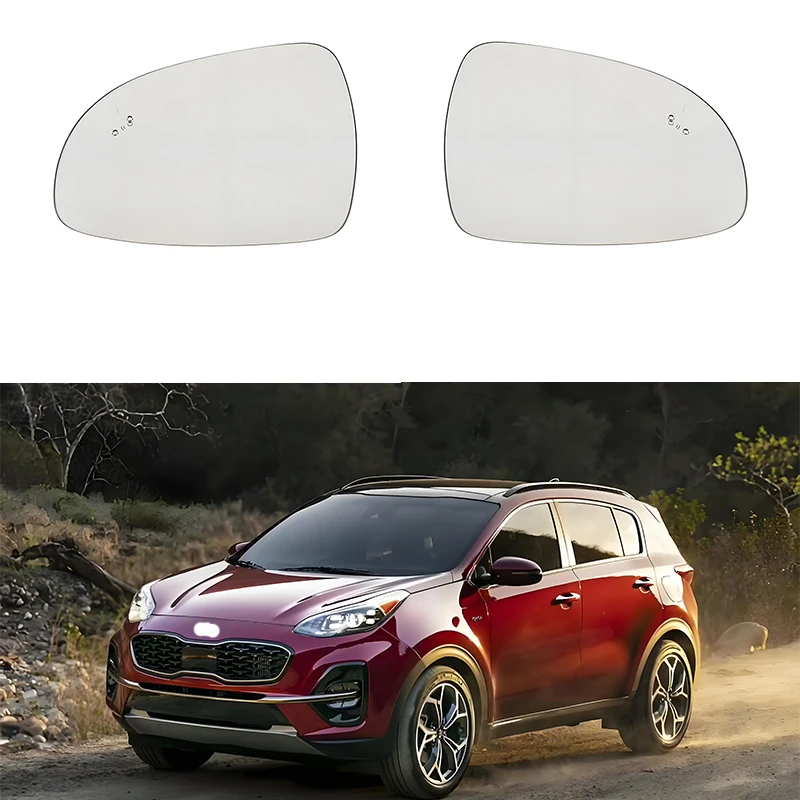 

Applicable to KIA SPORTAGE /2015-2021/ Rearview mirror/Lens/Side door rearview mirror BSD heated lens /87611/21-D9000