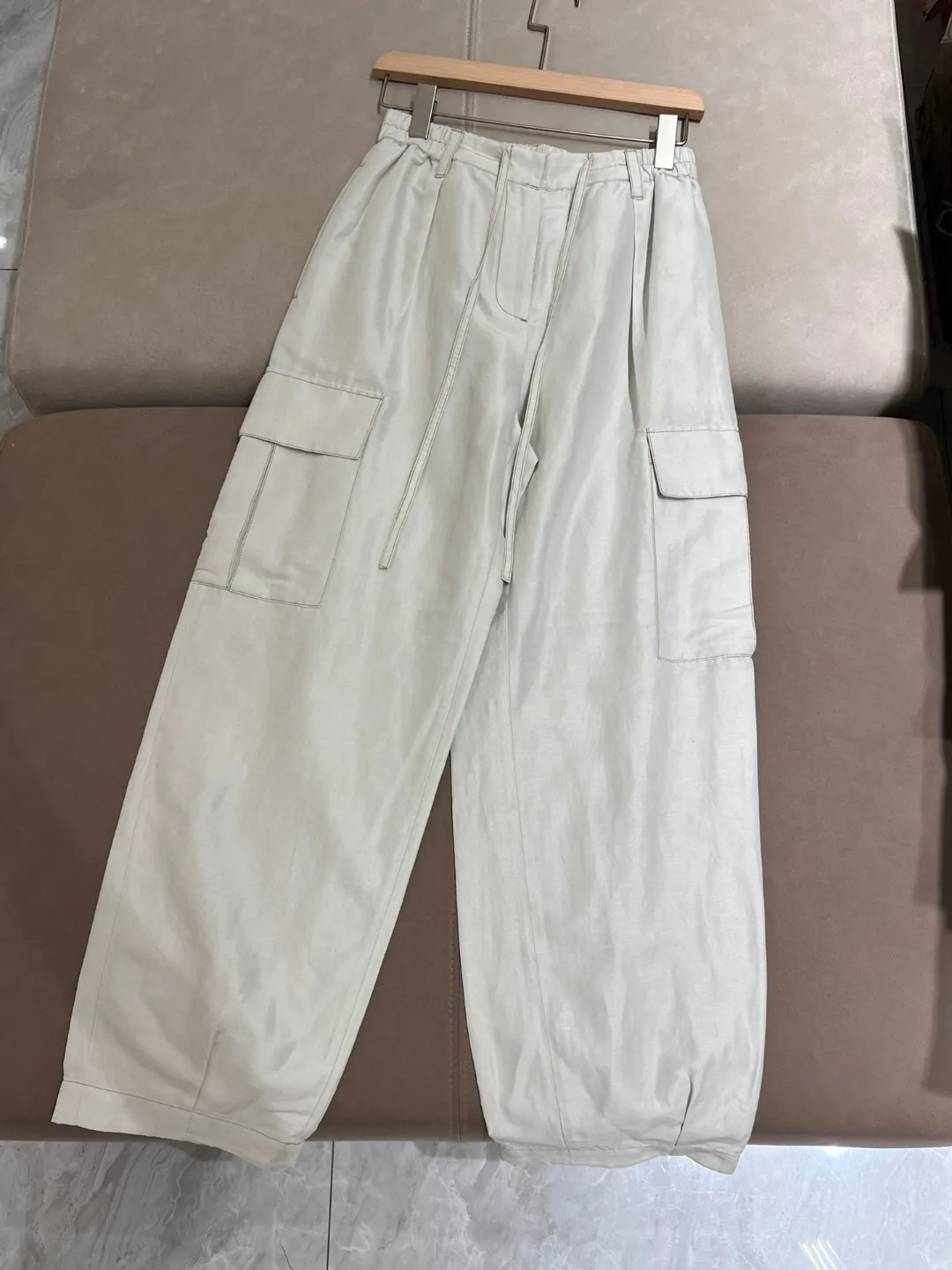 Summer casual cargo style pants with side pockets