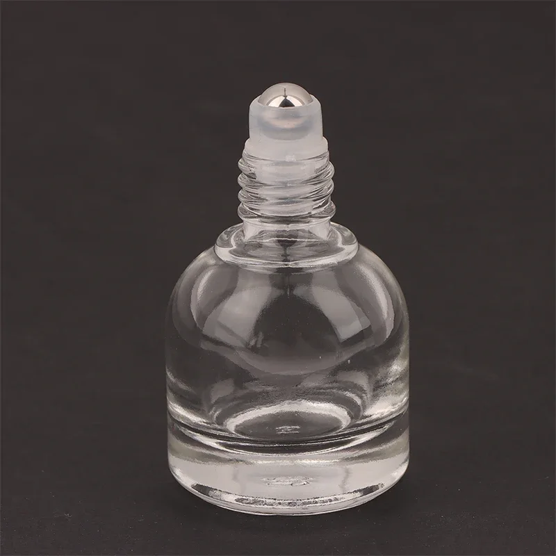 10Ml Botol Parfum Minyak Esensial Rol Kaca Tebal Portabel Botol Rollerball Isi Ulang Perjalanan Botol Roll On Perjalanan