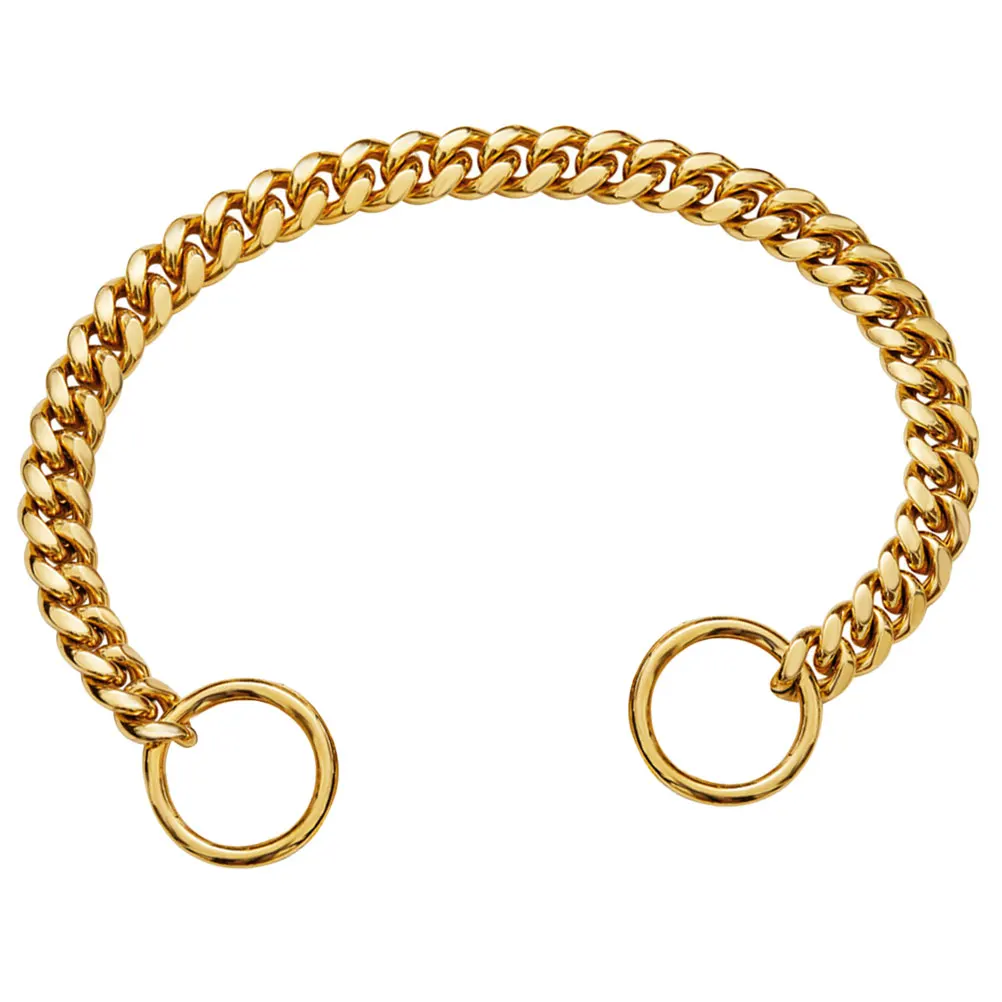 

Chain Collar Gold Necklace for Cats Dogs Exquisite Fashionable Decorative Pet Accessories Stylish Dog Collar Bright Colors