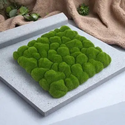

Simulation Moss Panel Artificial Green Wall Decor Indoor Plants Wall For Home Garden Office Micro Landscape Prop