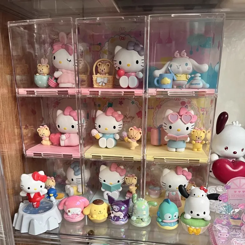 

Miniso Sanriou Hellokitty слепая коробка милая Playmate аниме фигурка модная игрушка куклы украшения коллекция игрушек подарок на день рождения